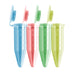 MTC Bio C2500-AST MacroTube® 5mL Assorted Colors Non-Sterile Snap-Cap Attached 4×50 200 Total