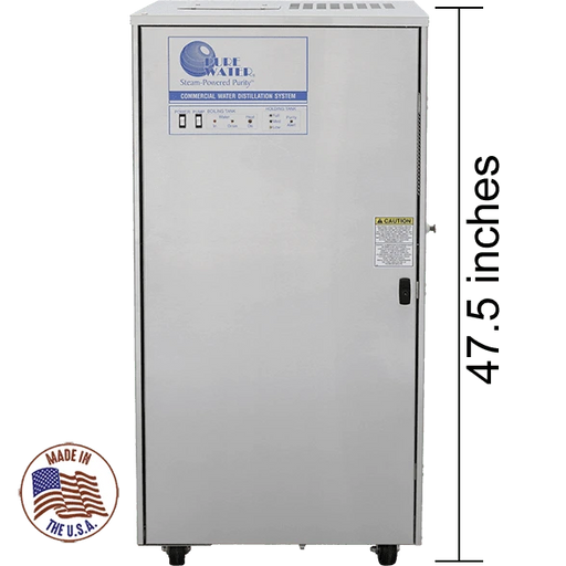 Pure & Secure C-50: High-Output Commercial Water Distiller - 50 GPD Distillation Pure & Secure