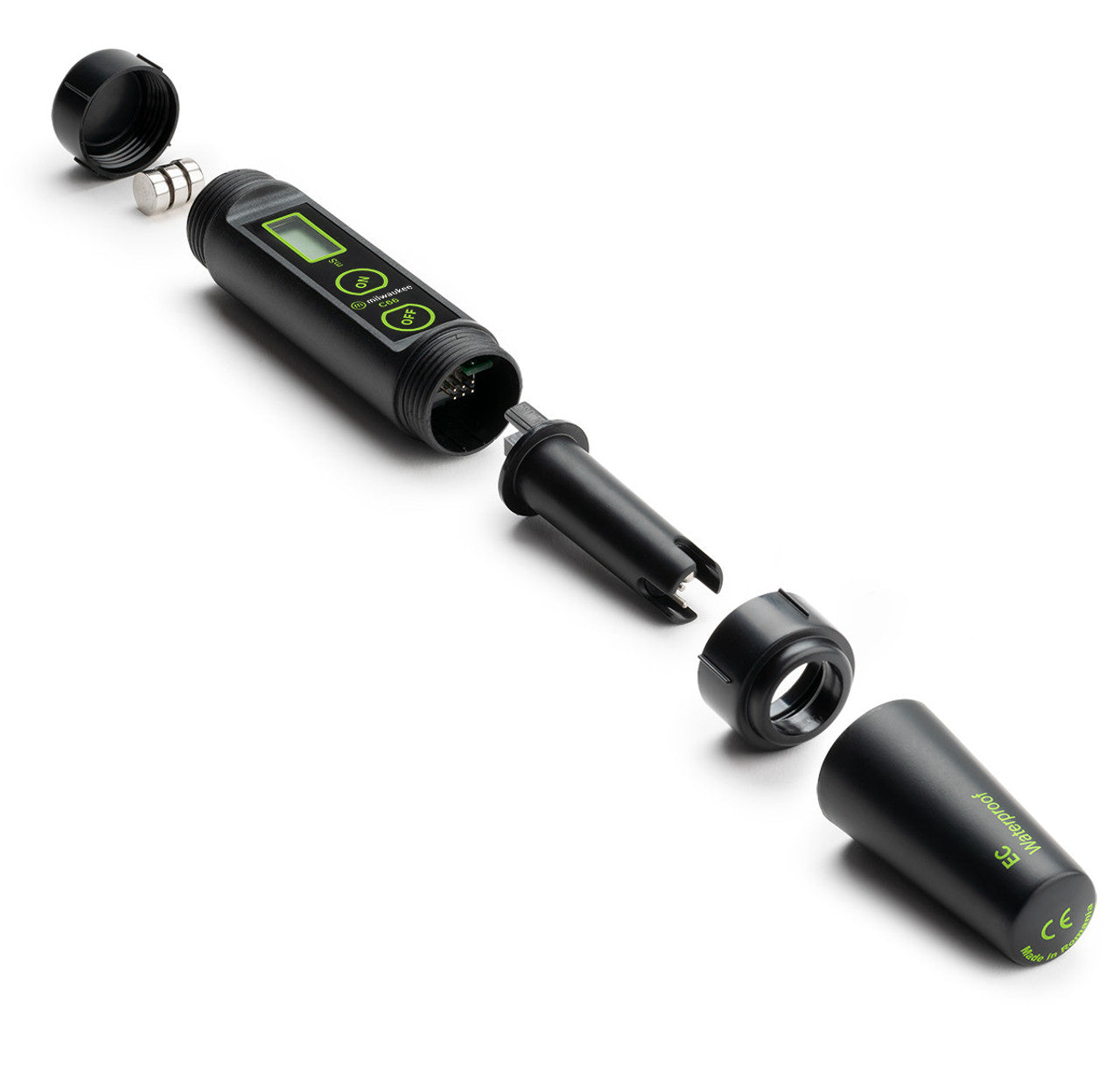 Milwaukee C66 Waterproof High Range Conductivity Pen with ATC and Replaceable Electrode Milwaukee Instruments