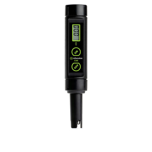 Milwaukee C66 Waterproof High Range Conductivity Pen with ATC and Replaceable Electrode Milwaukee Instruments