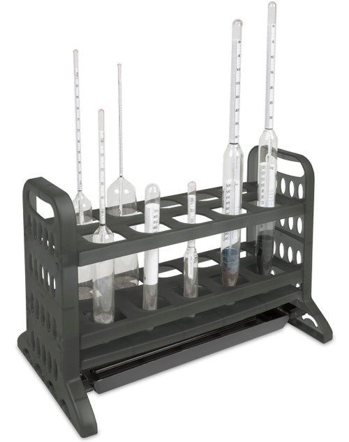 Science Water Rack Hydrometer Racks for Lab & Industrial Use | Heathrow Scientific — Blue ...