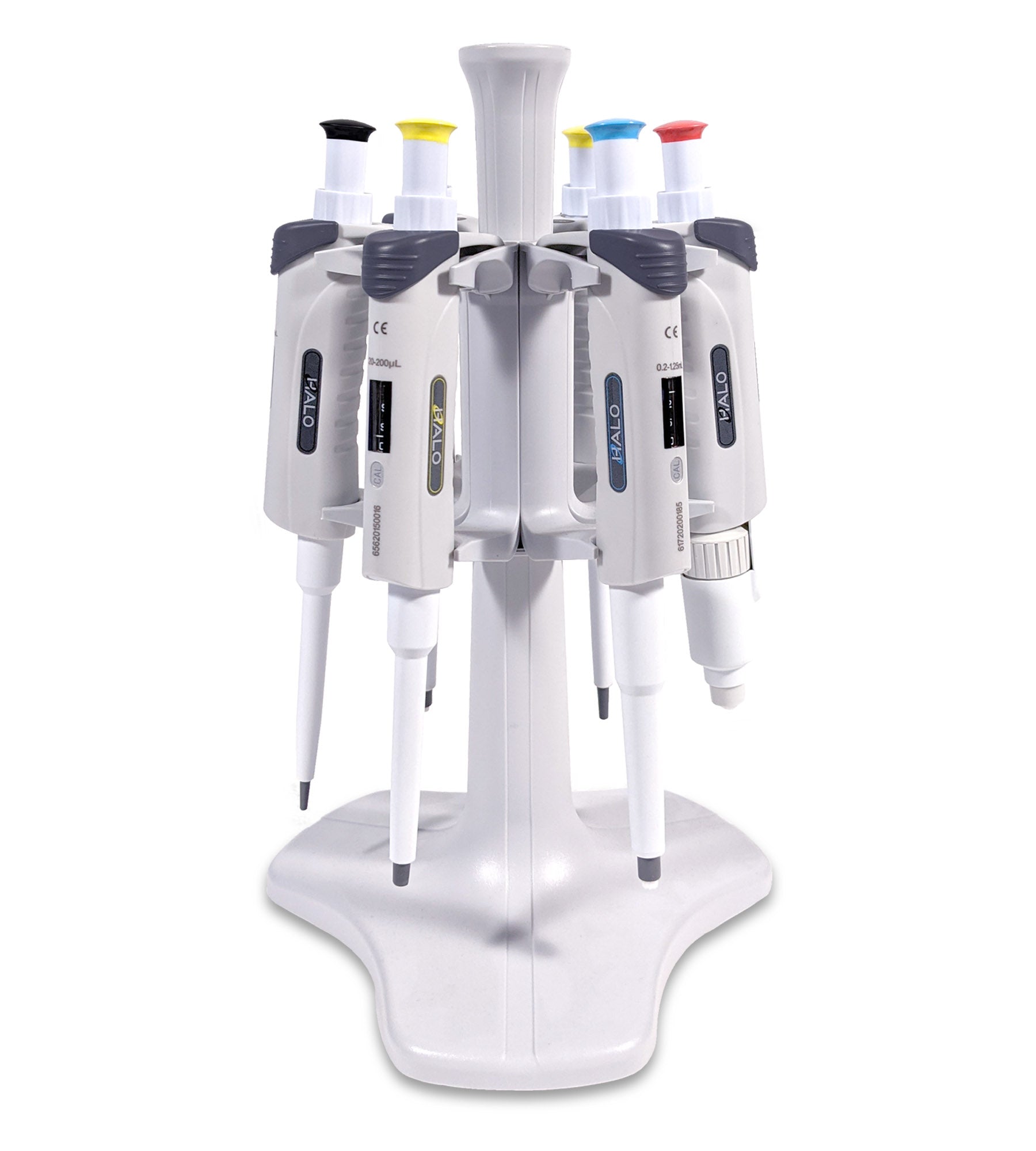 MTC Bio Halo Single-Channel Pipettors H6800-CR | Carousel Stand for 6 Halo Pipettors Halo Single-Channel Pipettors MTC Bio
