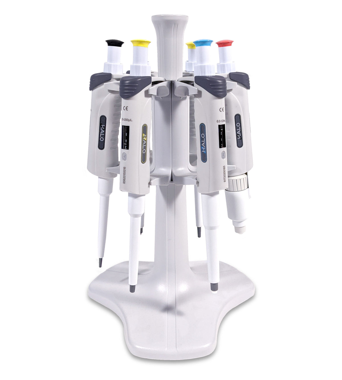 MTC Bio Halo Single-Channel Pipettors H6800-CR | Carousel Stand for 6 Halo Pipettors Halo Single-Channel Pipettors MTC Bio