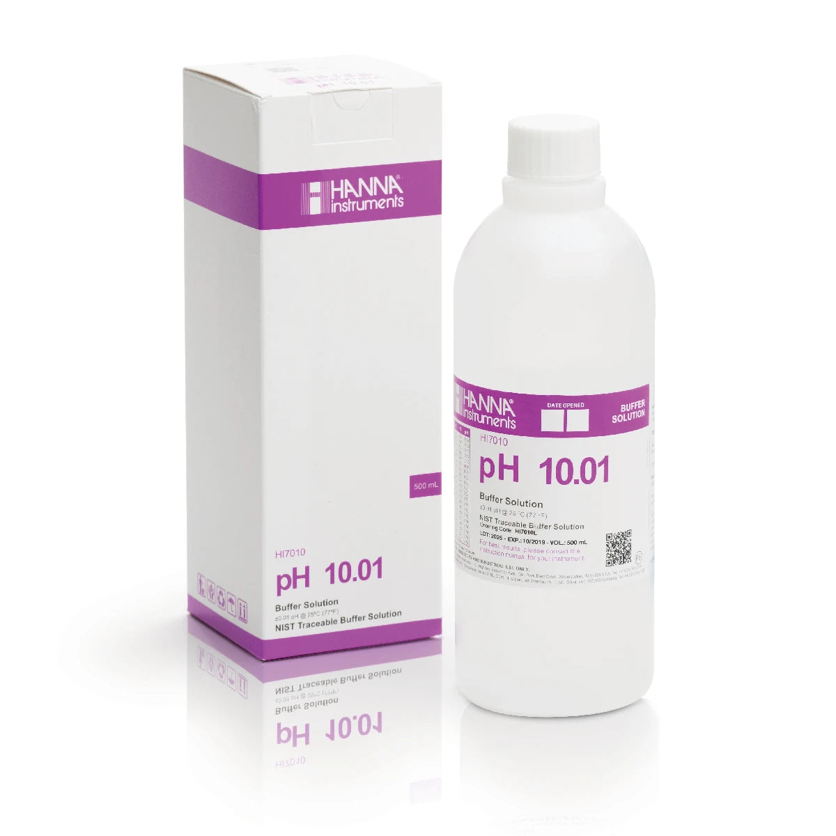 Hanna pH 10.01 Calibration Buffer Solution – HI7010L, HI5010 & HI6010 Calibration Buffers Hanna Instruments