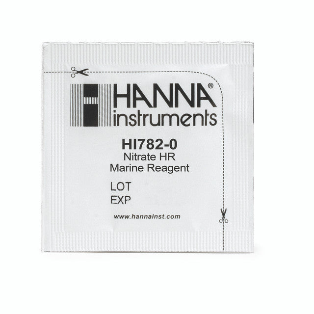 Hanna Instruments HI782‑25 Marine Nitrate High Range Checker® Reagents (25 Tests) Reagent Kit Hanna Instruments