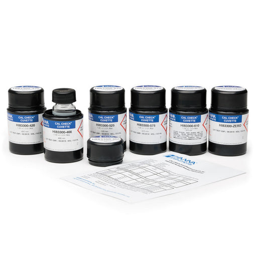 CAL Check Cuvette Kit for HI83300 Photometer Accessory Hanna Instruments