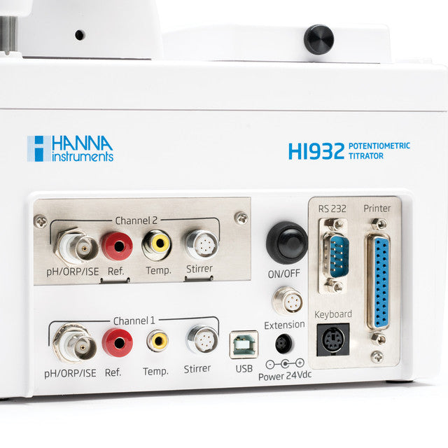 Hanna Instruments HI932 Advanced Automatic Potentiometric Titrator Titrator Hanna Instruments