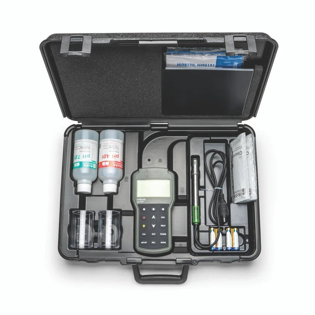 Hanna Instruments HI98190 Waterproof Portable pH/ORP Meter - Professional Grade for Lab & Field Use Portable pH/ORP Meter Hanna Instruments