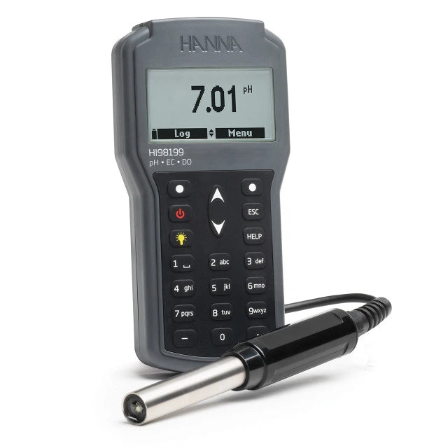 Hanna Instruments HI98199 pH/Conductivity/DO Meter Portable pH/Conductivity/DO Meter Hanna Instruments