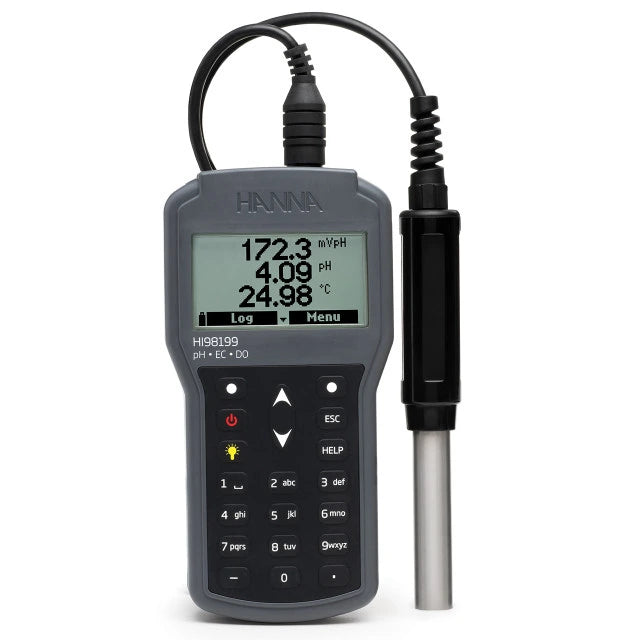 Hanna Instruments HI98199 pH/Conductivity/DO Meter Portable pH/Conductivity/DO Meter Hanna Instruments