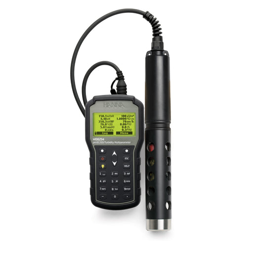 Hanna Instruments HI98294 Portable Multiparameter pH/EC/ISE/Turbidity/DO Meter with GPS Portable Multi-Parameter Meter Hanna Instruments