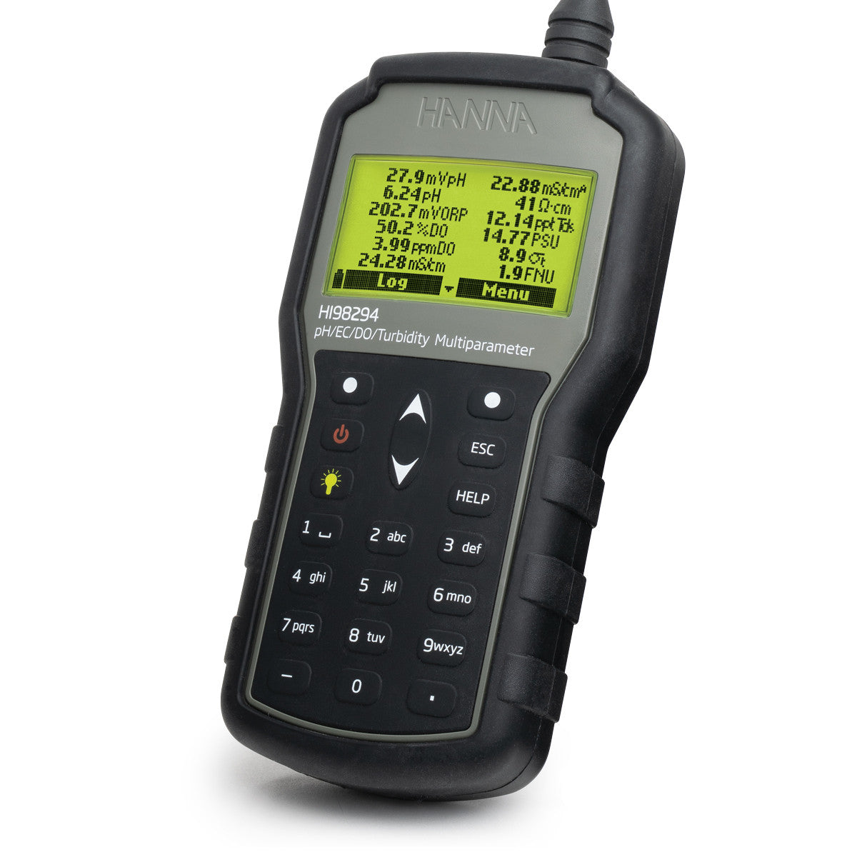Hanna Instruments HI98294 Portable Multiparameter pH/EC/ISE/Turbidity/DO Meter with GPS Portable Multi-Parameter Meter Hanna Instruments