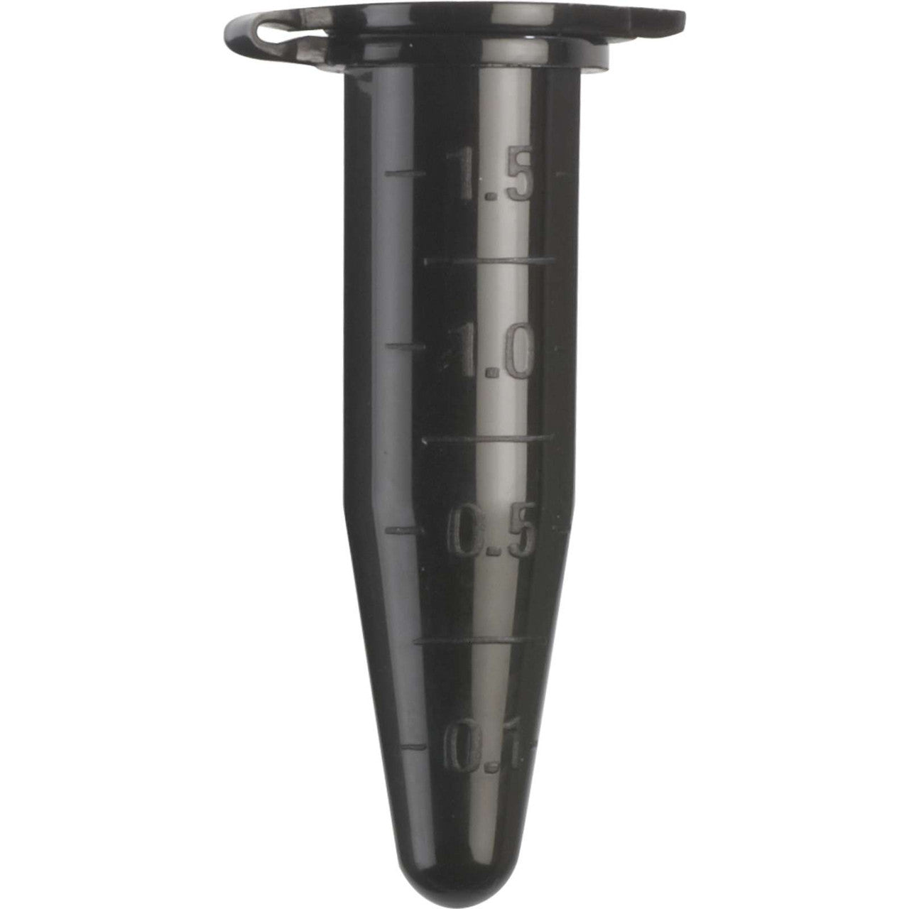 Heathrow Scientific Black 1.5 mL Microcentrifuge Tubes – 500 Pack | official manufacturer photo | h20-0