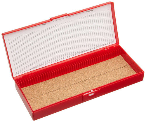 Heathrow Scientific 50-Place Premium Slide Boxes Heathrow Scientific