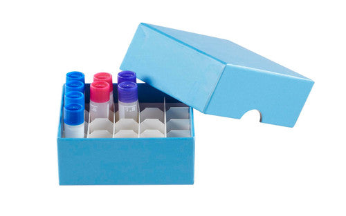 CARDBOARD CRYOGENIC VIAL TUBE STORAGE BOX Default Title Heathrow Scientific