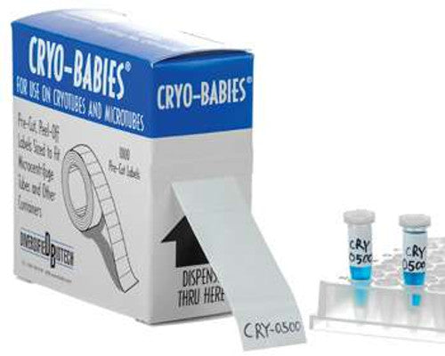 Heathrow Scientific Cryo-Babies Tube Labels | HEACRY-0500 Default Title Heathrow Scientific