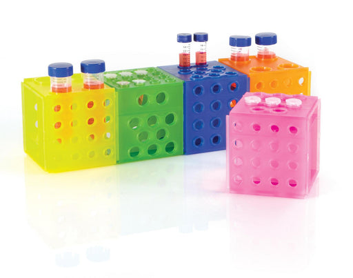 Heathrow Scientific Interlocking Cube Tube Racks – 5 Pack Heathrow Scientific