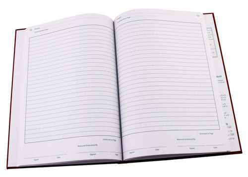 Heathrow Scientific Black Laboratory Notebooks Heathrow Scientific