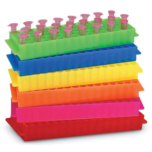 80-Well Microtube Rack – Durable, Compact & Autoclavable Multi-tube rack Heathrow Scientific