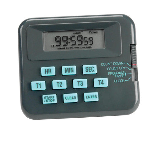 Heathrow Scientific 4-Channel Pocket Timer | HS24490D Default Title Heathrow Scientific