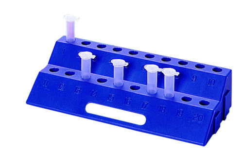Heathrow Scientific 20-Well Two-Tier Microtube Rack | HS4284A Default Title Heathrow Scientific