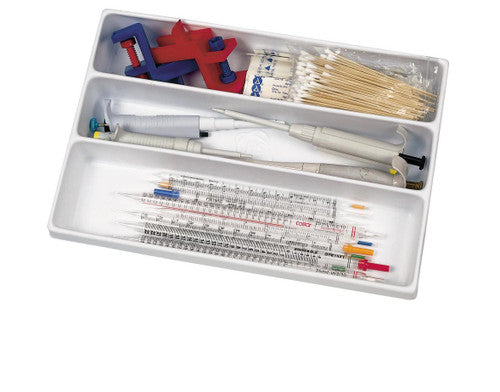 Heathrow Scientific 3-Compartment Workstation Organizer | HS2538A Default Title Heathrow Scientific