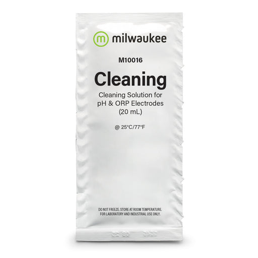 Milwaukee M10016B Electrode Cleaning Solution Sachets (25) Milwaukee Instruments