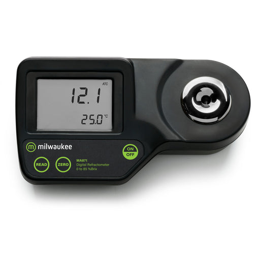 Milwaukee MA871 Digital Brix Refractometer Milwaukee Instruments