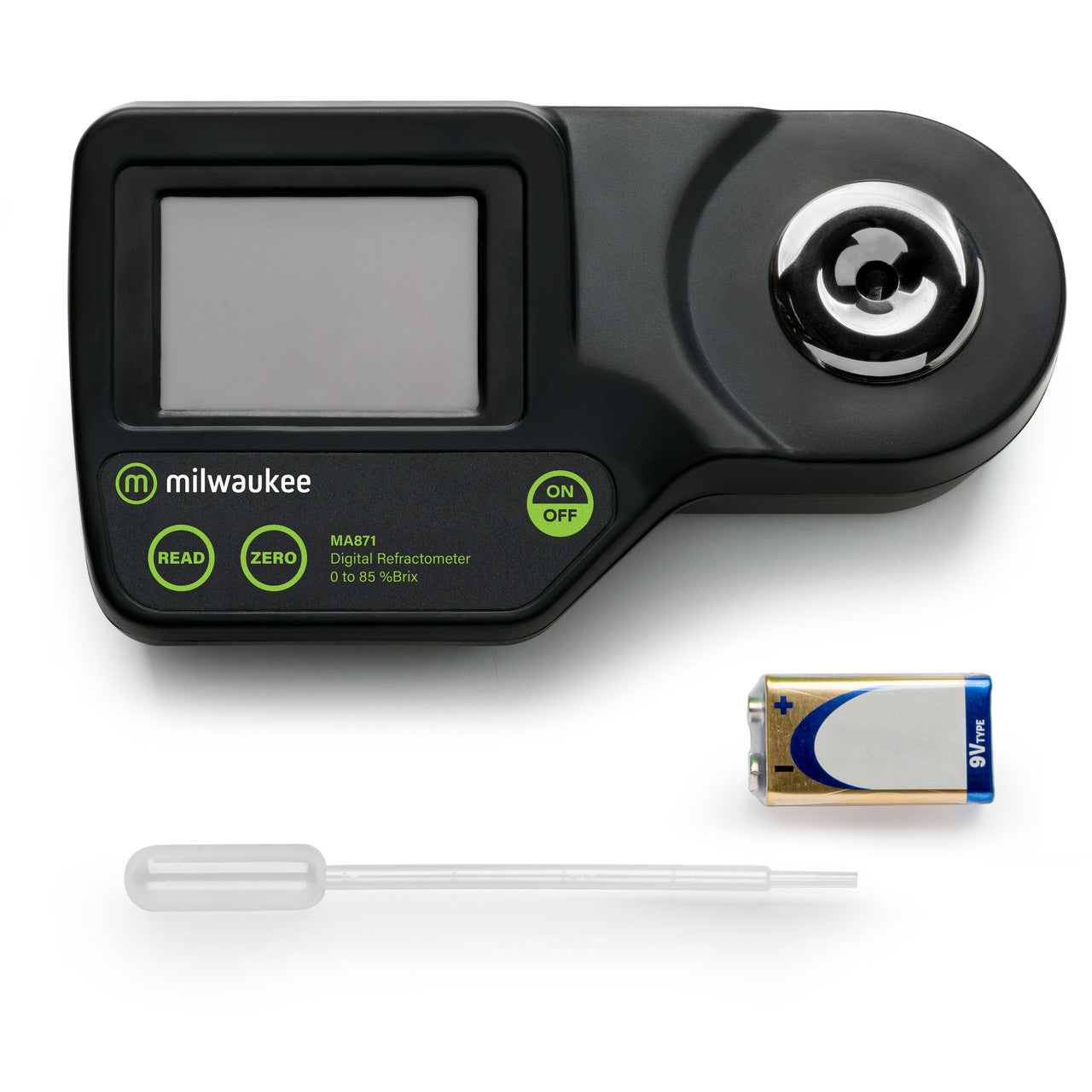 Milwaukee MA871 Digital Brix Refractometer Milwaukee Instruments