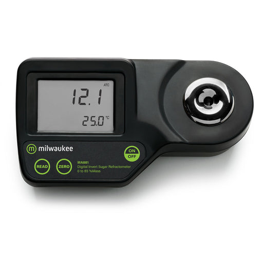 Milwaukee MA881 Digital Refractometer for Invert Sugar Milwaukee Instruments