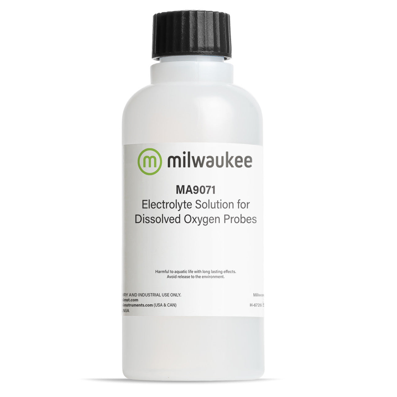 Milwaukee MA9071 Oxygen Electrolyte Solution Milwaukee Instruments