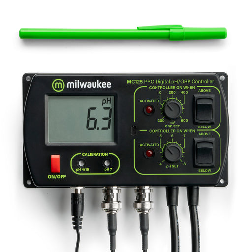 Milwaukee MC125 PRO 2-in-1 Digital pH / ORP Controller Milwaukee Instruments