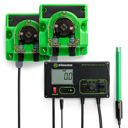 Milwaukee MC745 PRO Conductivity (EC) Controller and Pump Kits Milwaukee Instruments