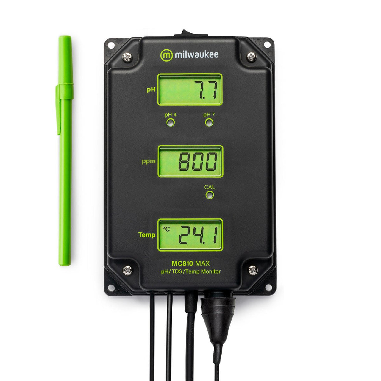 Milwaukee MC810US MAX pH/TDS/Temp Monitor Milwaukee Instruments