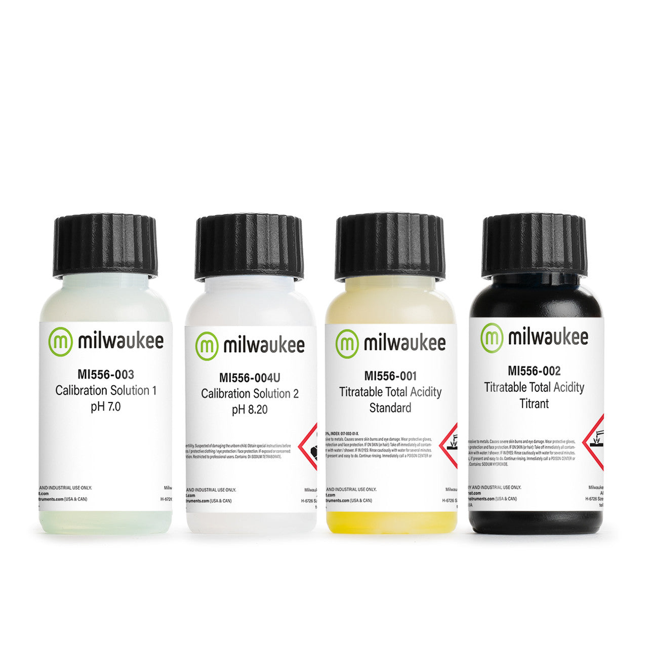 Milwaukee MI556-KIT Reagents and Standards for MI456 Mini Titrator Milwaukee Instruments