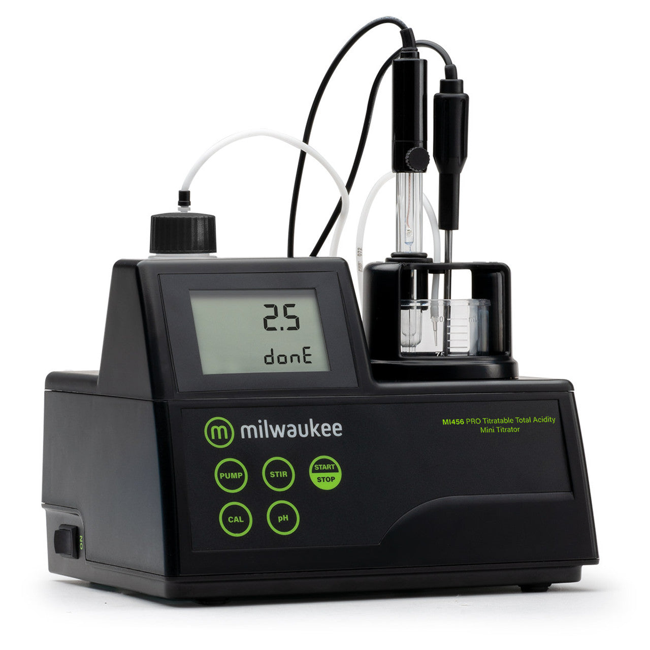 Milwaukee MI456US PRO Mini Titrator for Titratable Acidity in Wine Milwaukee Instruments