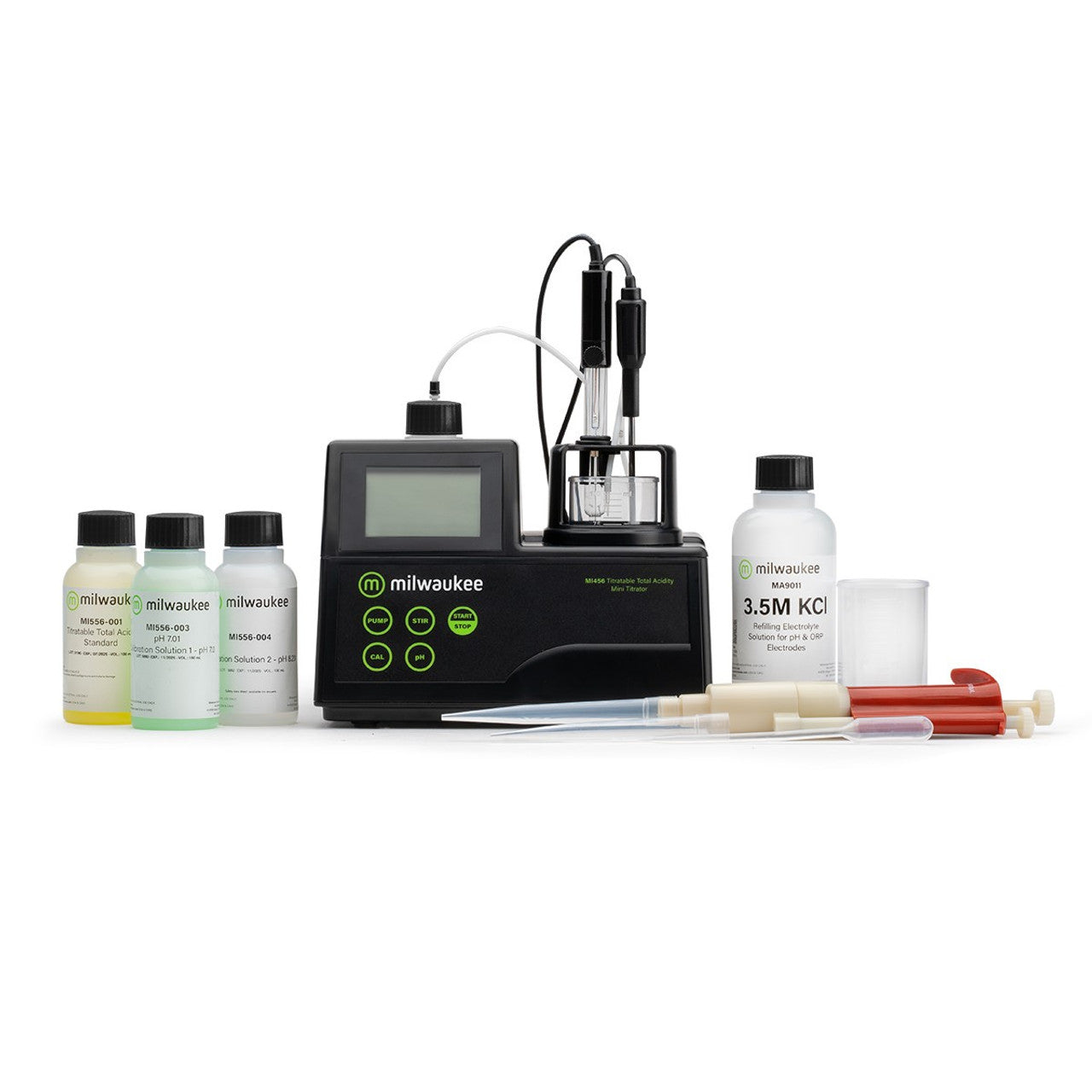 Milwaukee MI456US PRO Mini Titrator for Titratable Acidity in Wine Milwaukee Instruments