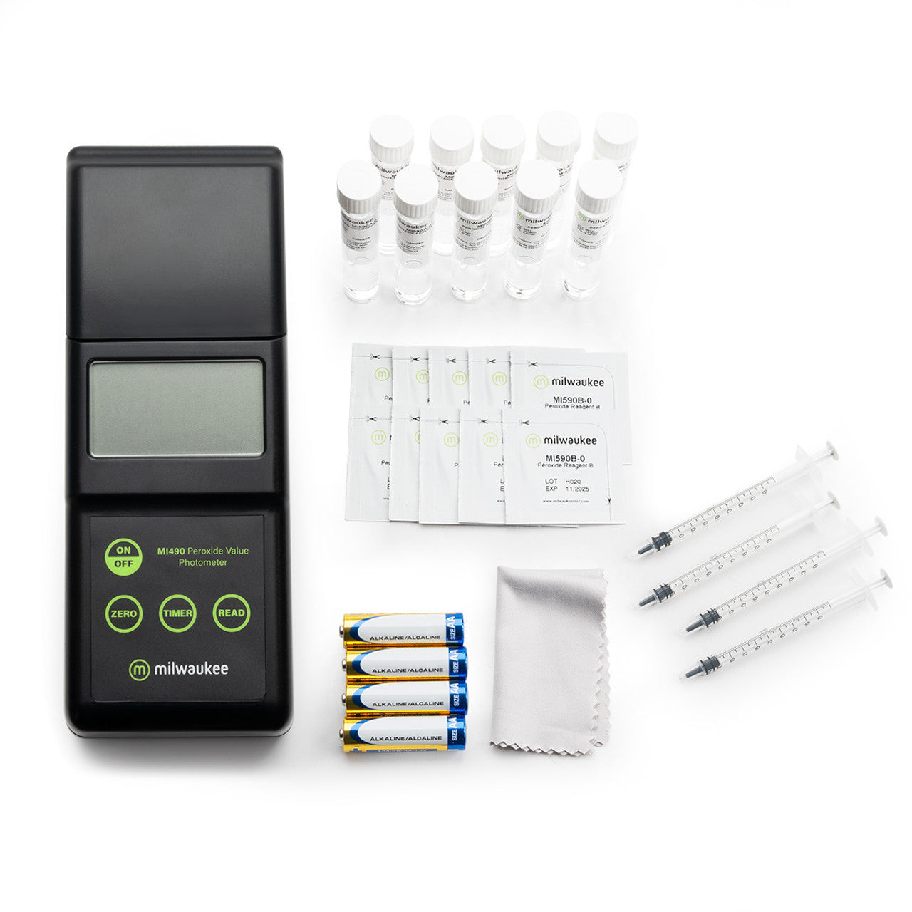 Milwaukee MI490 Peroxide Photometer Milwaukee Instruments