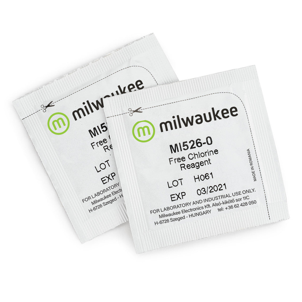Milwaukee MI526-100 Powder Reagents for Free Chlorine Photometer Milwaukee Instruments