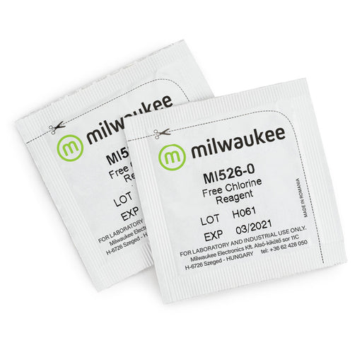 Milwaukee MI526-100 Powder Reagents for Free Chlorine Photometer Milwaukee Instruments