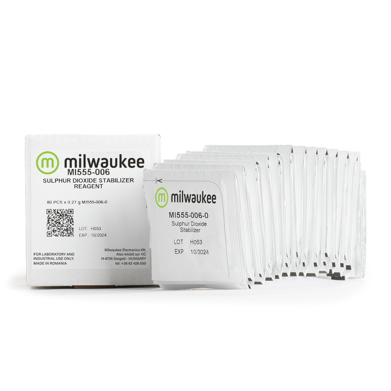 Milwaukee MI555-006 Stabilizer for MI455 Mini Titrator (80 x 0.27g) Milwaukee Instruments