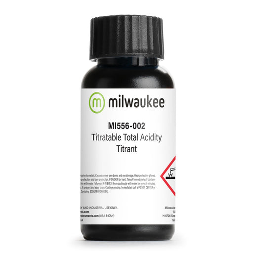 Milwaukee MI556-002 Titrant TA for MI456 Mini Titrator (100 mL bottle) Milwaukee Instruments