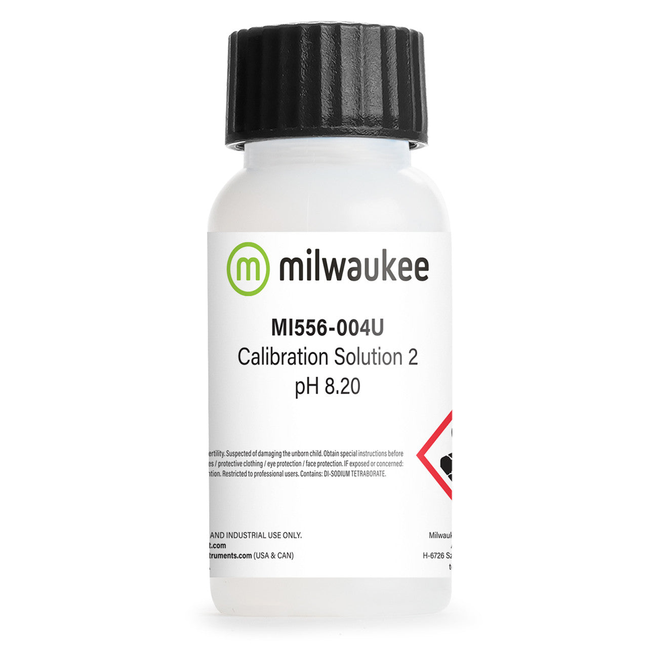 Milwaukee MI556-004 Buffer pH 8.2 for MI456 Mini Titrator (100 mL bottle) Milwaukee Instruments
