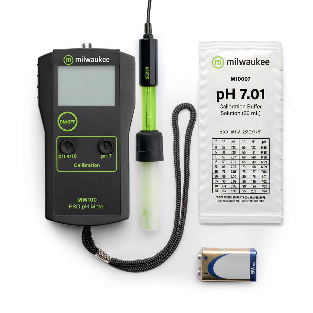 Milwaukee MW100 PRO pH Meter Milwaukee Instruments