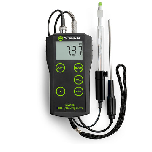 Milwaukee MW102 WINE KIT PRO+ 2-in-1 pH and Temperature Meter for Wine Milwaukee Instruments