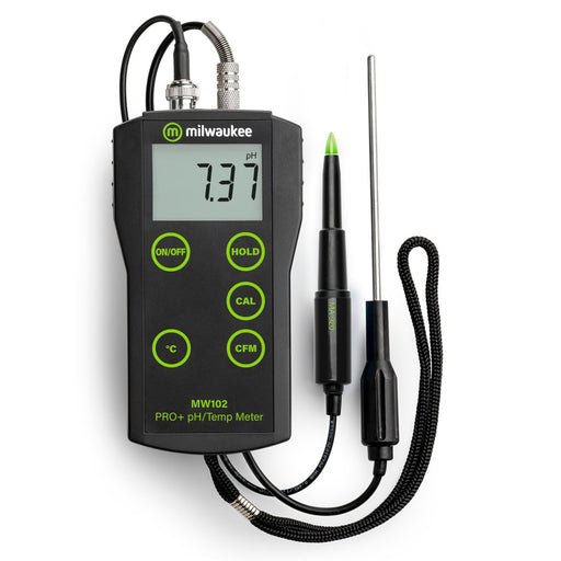 Milwaukee MW102-FOOD PRO+ 2-in-1 pH and Temperature Meter for Food Milwaukee Instruments