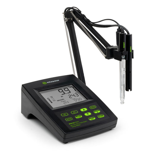 Milwaukee MW180 MAX pH/mV/EC/TDS/NaCl/Temp Bench Meter with Logging Milwaukee Instruments