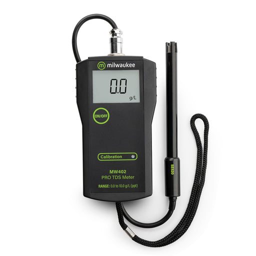 Milwaukee MW402 PRO High Range Total Dissolved Solids Meter Milwaukee Instruments