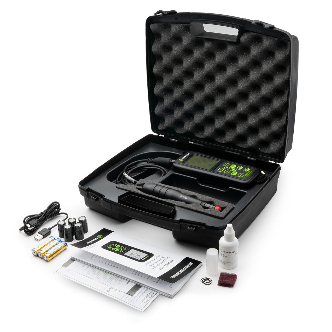 Milwaukee MW605 MAX Waterproof Galvanic Dissolved Oxygen Meter With Automatic Calibration Milwaukee Instruments