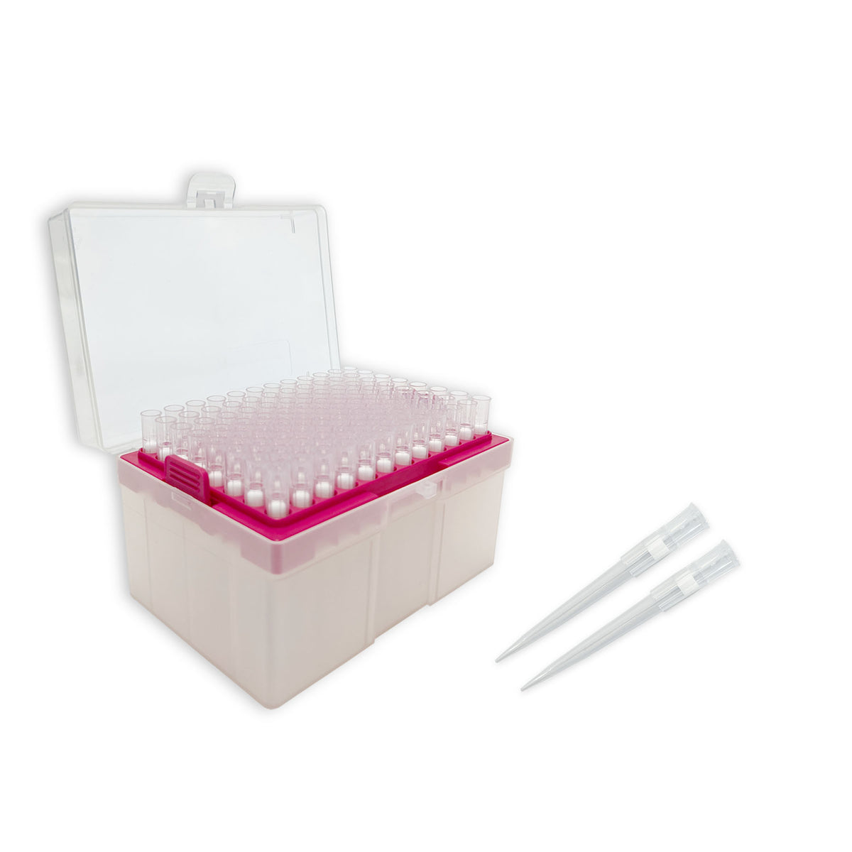 MTC Bio 300 µL Pipette Tips – Sterile Filtered & Non-Filtered, 960/Pack — manufacturer image